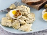 Mom’s Potato Salad with Mayonnaise, Eggs and Pickles