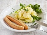 Simple German Potato Salad and Wiener Wurst for Father’s Day #SundaySupper