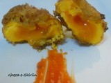 Minty Egg yolk croquettes