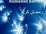 Ramadan Kareem to all of  my readers