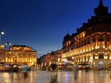 Un verre de vin a Montpellier