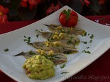 Alici Marinate con Frutto della Passione e Guacamole