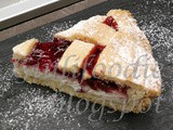 Crostata Ricotta e Visciole, versione senza Burro