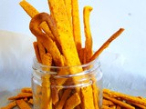 Baked Sev Strips – Gluten Free