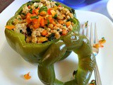 Ground Chicken Stuffed Bell Peppers Recipe