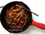 Spicy Sauteed Portebello Mushrooms