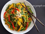 Thai Curry Glazed Green Beans