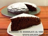 Bizcocho de chocolate al vino tinto