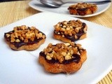 Galletas caseras de almendra y chocolate