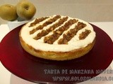 Tarta de manzana moderna