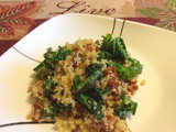 Kale and Sun-dried Tomatoes Quinoa