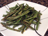 Oven Baked Crispy Green Beans