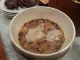 Roasted Mushroom and White Bean Soup