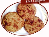 Apple Stuffed Fried Chappathi