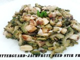 Bitter guard- Jack fruit Seed Stir fry