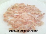 Candied Orange Peels