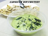 Capsicum Dip/Chutney