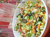 Chicken & Olives Salad