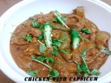 Chicken With Capsicum