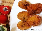 Dates-Apple Cutlet