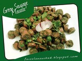 Green Sausage Masala