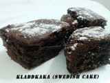 Kladdkaka (Swedish Cake)