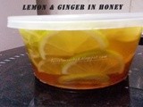 Lemon and Ginger in Honey (Cold Buster)