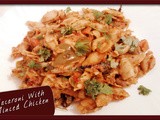 Macaroni With Minced Chicken