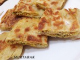 Murtabak (Meat Stuffed Roti)