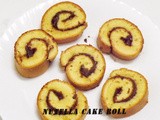Nutella Cake Roll