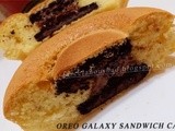 Oreo Galaxy Sandwich Cake