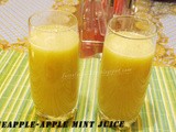 Pineapple-Apple Mint Juice