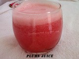 Plums Juice