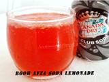 Rooh Afza Soda Lemonade