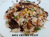 Soya Chunks Pulav