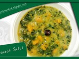 Spinach Subzi