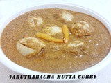 Varutharacha Mutta Curry