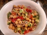 Garbanzo bean salad