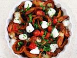 Baked Pasta Caprese