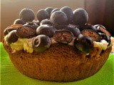 Blueberry Frangipan Cheesecake