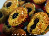 Easy and healthier blueberry muffins