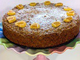 Easy Carrot and Orange Cake: no butter, no sugar