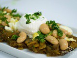 Egyptian style Egg & Beans