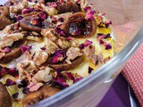 Just decadent: Fig, Coffee and Rose Trifle, Gluten Free