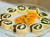 Mozzarella Rolls and Sushi