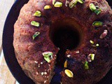 No knead Date and Apple Bundt