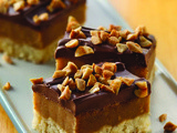 Peanut Caramel Chocolate Cake [no bake]