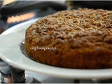 Quick Carrot pecan cake and a cinnamon mascarpone frosting