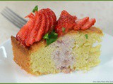 Strawberry and Vanilla Valentines Cake