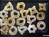 Tv kids make cookie decorations for the tree